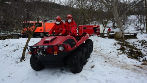 Büyükşehir'den kar mesaisi! 78 köy ve mahallede yoğun çalışma 
