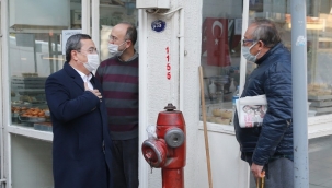 Batur'dan Basmane esnafına güvence! 