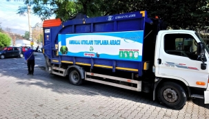  Bayraklı'da geri dönüşüme 15 bin ton atık!