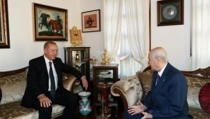Erdoğan’dan Devlet Bahçeli’ye ev ziyareti!