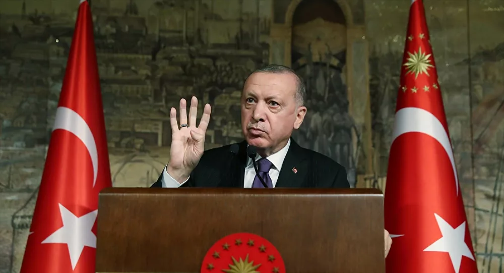 Erdoğan: Vatan yansa ateşinde ısınacak kadar gözü dönmüş güruha rağmen..