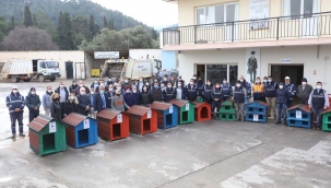 Geri dönüşümler can dostlara yuva oldu 