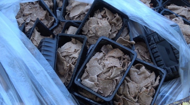 Görüntüler mide bulandırmıştı: 100 kilo döner böyle imha edildi