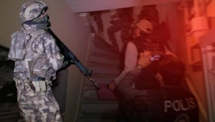 İzmir'de terör örgütü operasyonu: 48 gözaltı