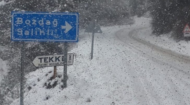 İzmir'in zirvesi beyaza büründü!