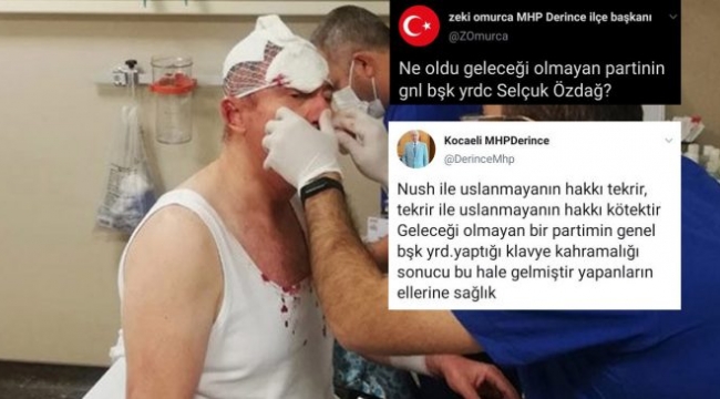 MHP'den saldırıya uğrayan Selçuk Özdağ paylaşımı: Yapanların eline sağlık!