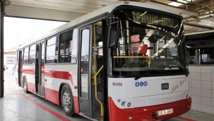 Yıpranan otobüsler tamir ve bakımla yenileniyor!