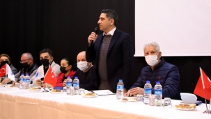 Başkan Kayalar muhtarlarla buluştu