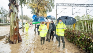 Başkan Soyer çalışmaları yerinde inceledi 