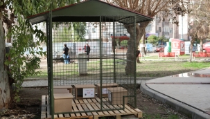 Bayraklı Belediyesinden can dostlara yeni yuva