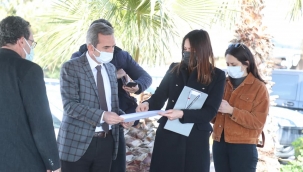 Belediye Başkan Vekili Dayanç çalışmaları yerinde inceledi 