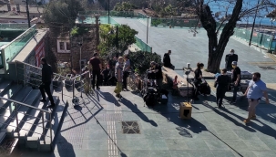 'Five Eyes'in çekimleri Kaleiçi'nde sürüyor 