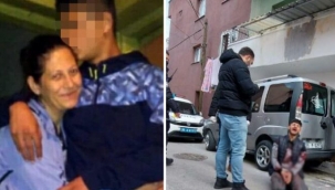 İzmir'de boğazı kesilerek öldürülen kadının oğlu tutuklandı