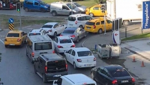 İzmir trafiğinde Erdoğan yoğunluğu 