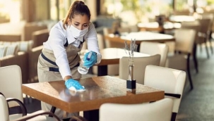 Kafe ve restoranlar için öneri: Kapalı mekanda 45 dakika