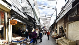 Tarihi sokağa yeni çehre: Havra Sokağı yenilendi!