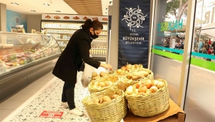Aydın Büyükşehir Belediyesi, kilosu 50 kuruştan patates ve soğan satışına başladı