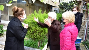 Başkan Çalkaya’dan şehit ailelerine ziyaret