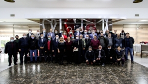 Başkan Sandal, esnafla bir araya geldi