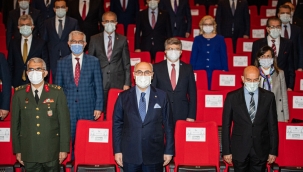 Başkan Soyer madalya törenine katıldı 