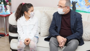 Başkan Sürekli’den şampiyon öğrenciye ziyaret