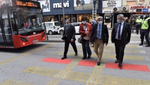 Bornova’da kırmızı çizgi uygulaması 