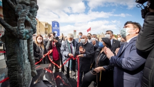 Buca'da Mübadele Anıtı açıldı