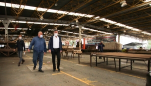 Çamkıran Pazar Yeri yenileniyor