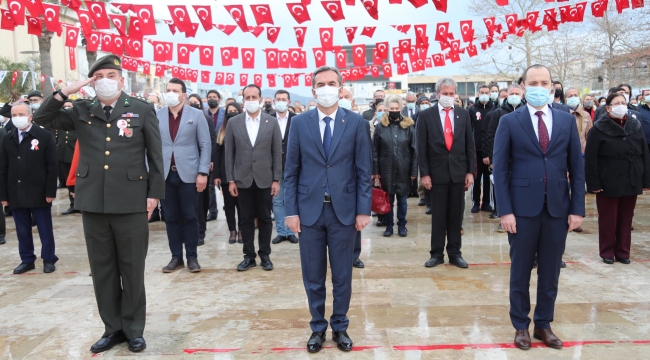 Çanakkale Zaferinin 106. Yılı ve Şehitlerimizi Anma programı Urla’da gerçekleşti