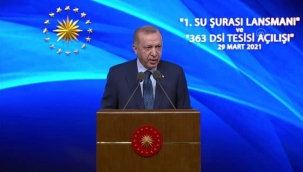 Erdoğan duyurdu: Su kanunu geliyor!