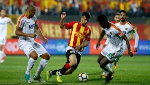 Göztepe Alanya'dan 1 puan çıkardı!