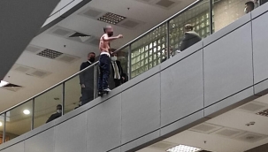 İstanbul Adalet Sarayı'nda intihar girişimi hareketliliği 