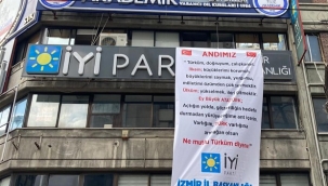 İYİ Parti İzmir’den ‘Andımız’ tepkisi!