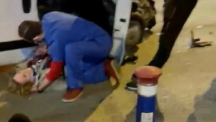 İzmir'de kaza yapan aracın sahibi yaralıları bırakıp kaçtı!