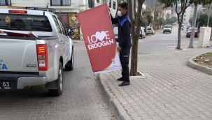 Selçuk'ta ''Love Erdoğan'' tartışması: AK Parti İlçe Başkanı'ndan CHP'li Belediye Başkanı'na tepki