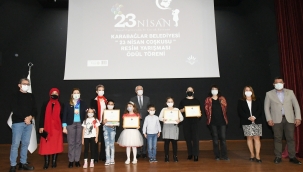 23 Nisan coşkusunu tuvallerine yansıttılar 