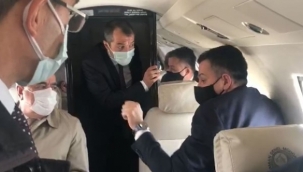 Bakan Pakdemirli'nin uçağı arızalandı