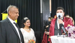 Başkan Kılıç Roman vatandaşların mutluluğuna ortak oldu 