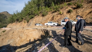 Başkan Soyer göleti inceledi: “Arkadaşlarım büyük bir felaketi önledi”