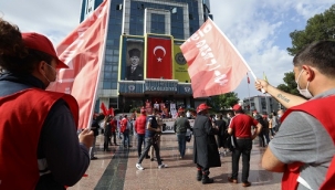 Buca’nın emekçilerinden 1 Mayıs’a coşkulu karşılama