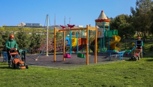 Buca'nın parklarında üç koldan seferberlik 