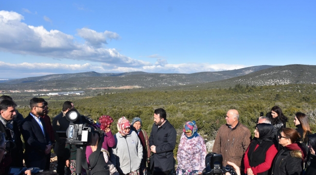 "Çöpe karşı olmak Menderesli'nin yanında durmaktır!"