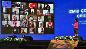 Dünya çocukları İzmir’de buluştu
