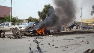 Irak'ta bomba yüklü araç patladı!