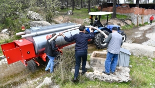 Büyükşehir'den orman köylerine 60 tanker su desteği!