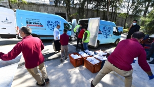 İzmir'de bugüne kadar 176 bin 500 kişilik iftar yemeği dağıtıldı