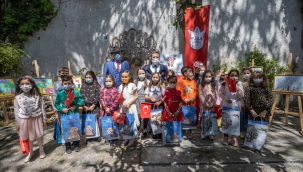 Konak’ta 23 Nisan Resim Yarışması Ödülleri minik sahipleri ile buluştu 