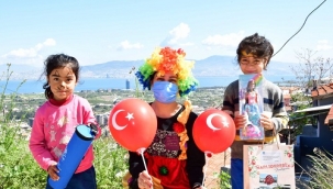 Narlıdere'de 23 Nisan sevinci