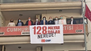 Polis kaldırdı CHP’liler astı, il başkanına 427 lira ceza kesildi