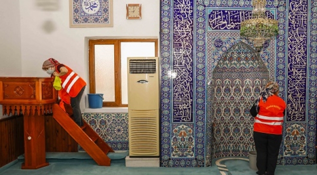 Ramazan Ayı öncesi camiler temizleniyor